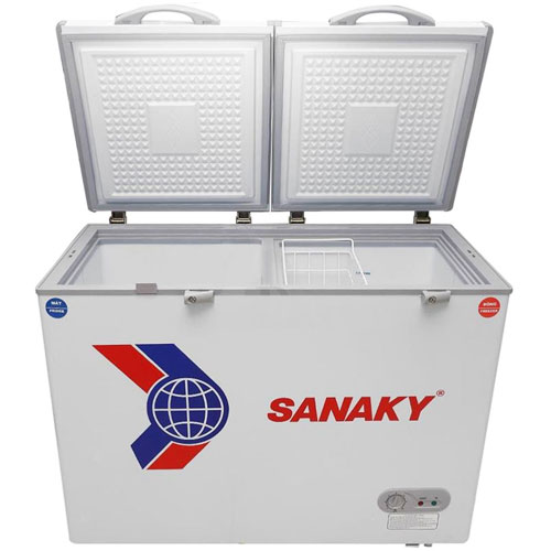 Tủ đông Sanaky VH-255W2 dung tích 250 lít 2 ngăn 