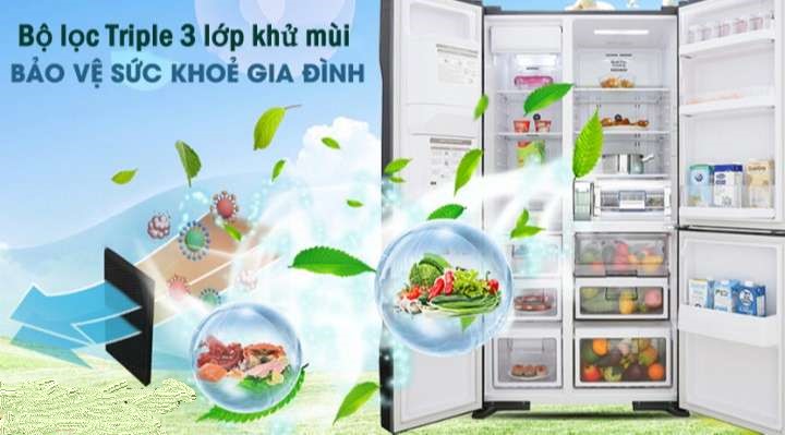 Tủ lạnh 3 cánh Hitachi