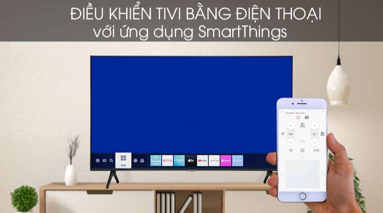 Dễ dàng điều khiển tivi qua điện thoại với ứng dụng SmartThings