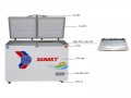 Tủ đông dàn đồng Sanaky SNK-4200W 2 ngăn 2 cánh - Chính hãng#2