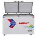 Tủ đông dàn đồng Sanaky SNK-4200W 2 ngăn 2 cánh - Chính hãng#1