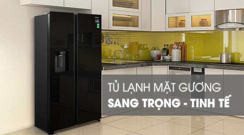 Tủ lạnh Samsung RS64R53012C/SV - Thiết kế sang trọng và tinh tế