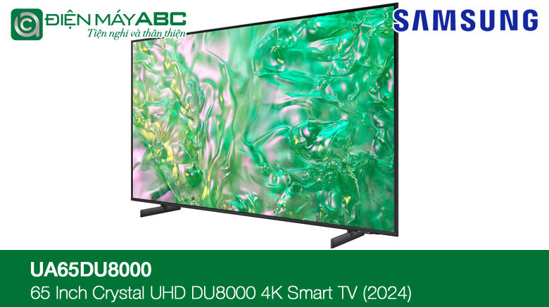 Smart Tivi Samsung 4K 65 inch UA65DU8000 giá bao nhiêu tháng 11 năm 2025?