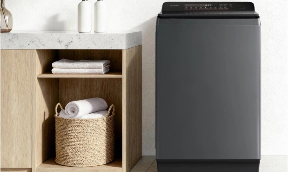 Máy giặt Toshiba Inverter 13 kg AW-T26D1400TV(MG) - Thiết kế cửa trên sang trọng, tích hợp nhiều tiện ích