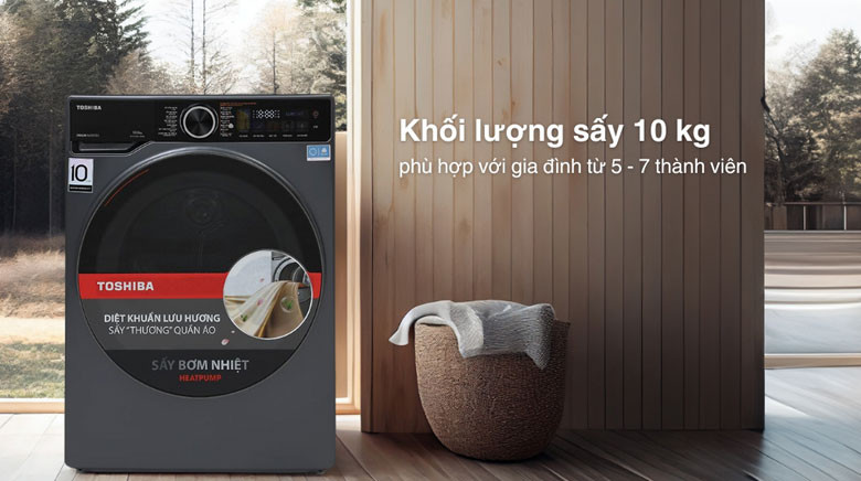 Toshiba TD-T25BS110HWV(MG) - Khối lượng sấy - Chương trình hoạt động