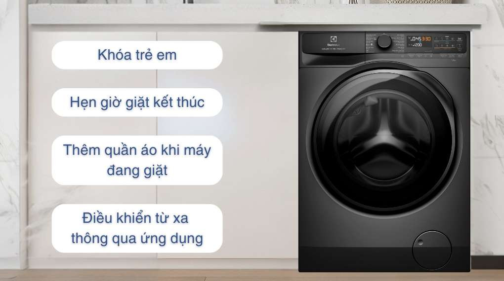 Máy giặt sấy Electrolux - Tiện ích