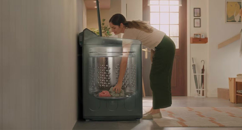 Máy giặt LG cửa trên 25kg - Tầm với dễ dàng, tiện lợi
