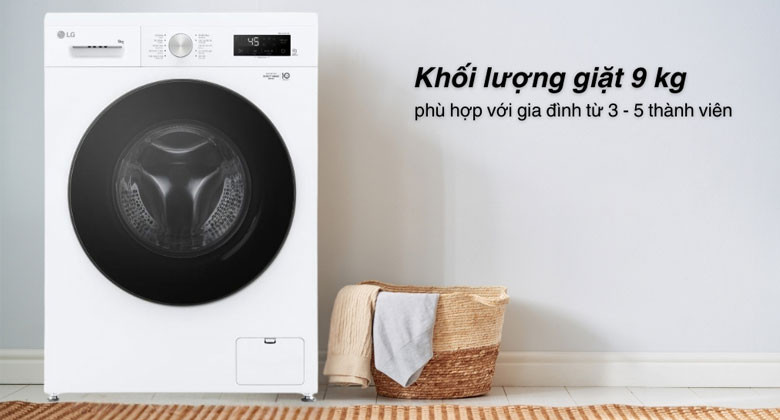 LG FB1209S5W - Khối lượng giặt và Chương trình