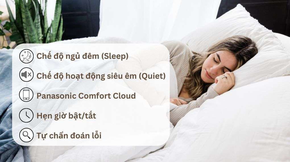 Điều hòa Panasonic 12000btu - Tiện ích
