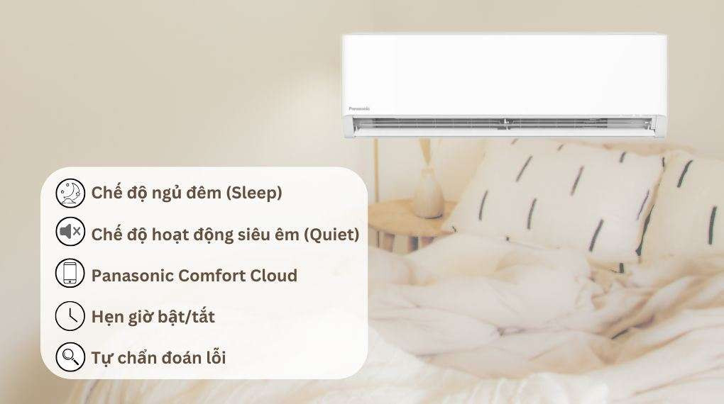 Điều hòa Panasonic 9000 btu - Tiện ích