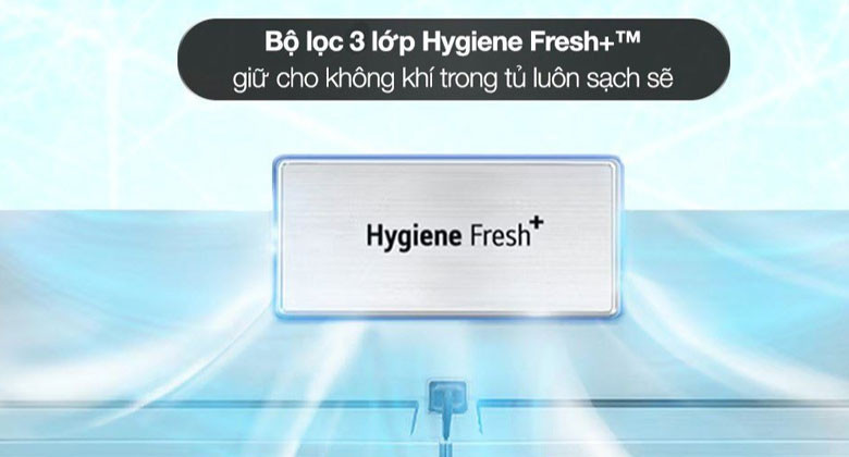 Tủ lạnh LG Inverter 576 lít Multi Door InstaView LFD58BLMAI - Công nghệ kháng khuẩn, khử mùi