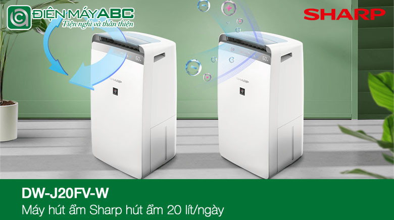 máy hút ẩm sharp j20
