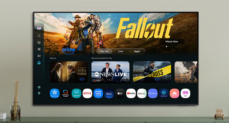 Tivi Samsung 85 inch giá bao nhiêu - Hệ điều hành One UI Tizen