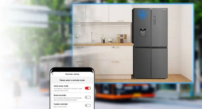 Tủ lạnh Toshiba ngăn đông mềm - Chế độ vắng nhà