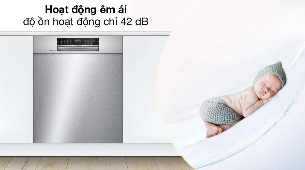 Máy rửa bát Bosch SMU6ECS57E