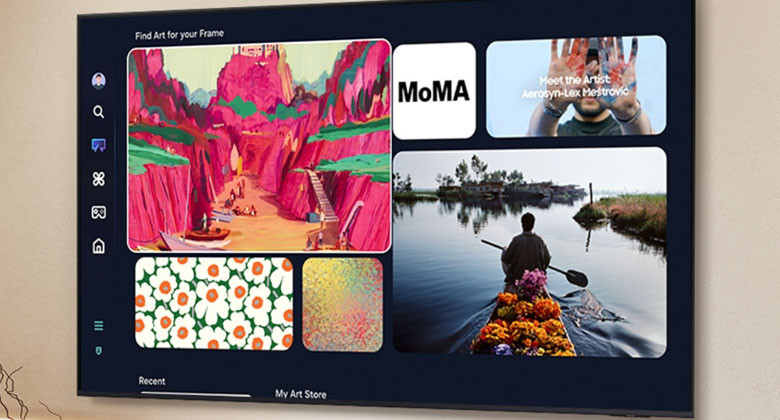 samsung 55 q8f5 - Thư viện nghệ thuật Art Store