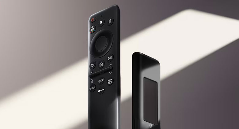 Tivi Samsung 4K - Điều khiển sử dụng năng lượng mặt trời - smart tv qled q8f5 55