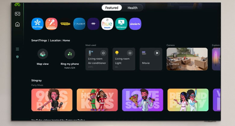 Tivi Samsung 65 inch Smart - Samsung Daily+