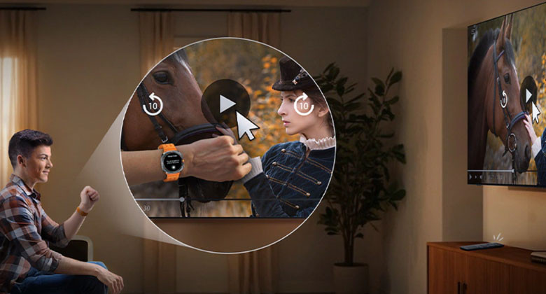 Samsung QLED - Chế độ Universal Gestures