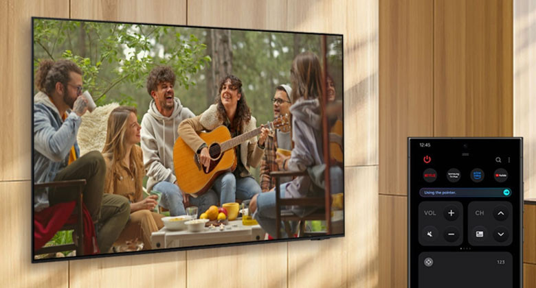 Tivi QLED Samsung - Chế độ Quick Remote