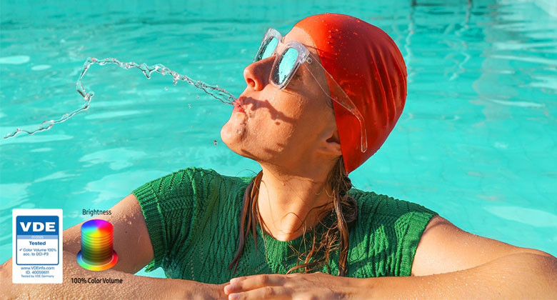 QA65Q8F5 - Công nghệ Quantum Dot tái hiện 100% dải màu