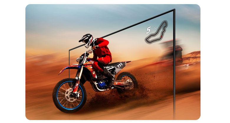 Giá tivi Samsung 50 inch - Công nghệ Motion Xcelerator