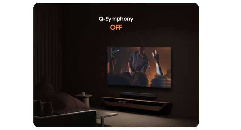 Tivi Samsung 50 in - Công nghệ Q-Symphony