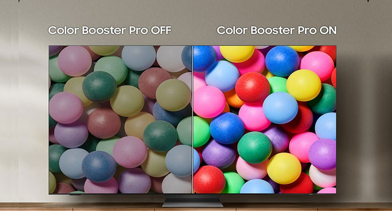 Tivi Samsung Q7FA - Công nghệ Color Booster Pro