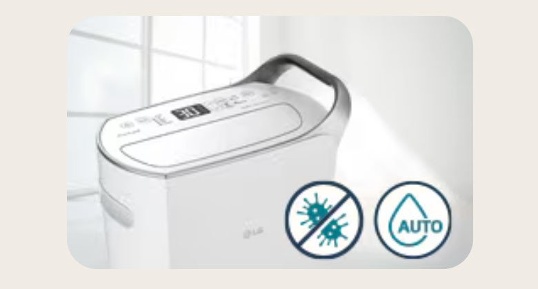 Hút ẩm 16 lít - Tự Động Làm Sạch