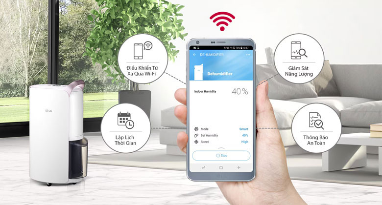 Máy hút ẩm LG 16 lít - Tại sao lại lựa chọn LG? LG ThinQ™