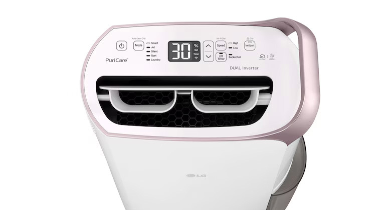 Máy hút ẩm LG Dual Inverter MD19GQGE0 - Hệ thống an toàn và tự động làm sạch