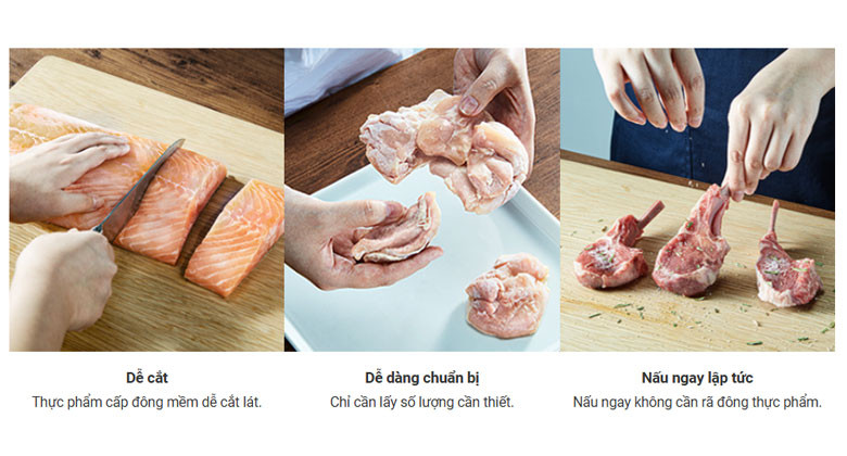 HRSN9713ESGBKVN - Cấp Đông Mềm -2°C