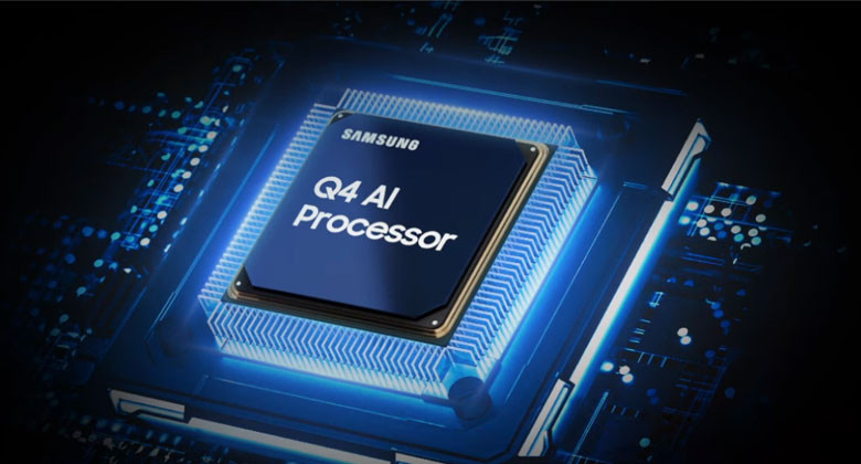 55Q7F5 Samsung - Nâng cấp trải nghiệm giải trí với bộ xử lý thông minh AI