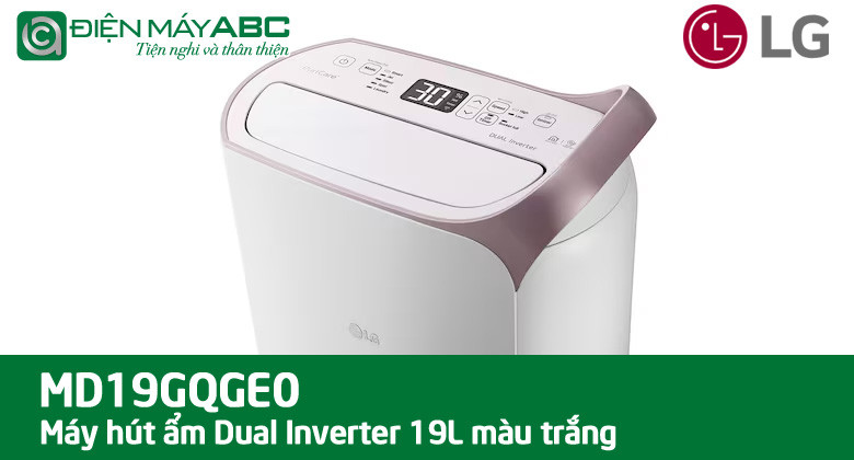 Máy hút ẩm LG Dual Inverter 19L giá bao nhiêu tháng 11 năm 2025 tại Điện Máy ABC