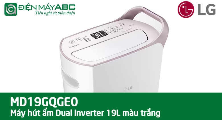 Hướng dẫn sử dụng máy hút ẩm LG Dual Inverter 19L MD19GQGE0 ABAE
