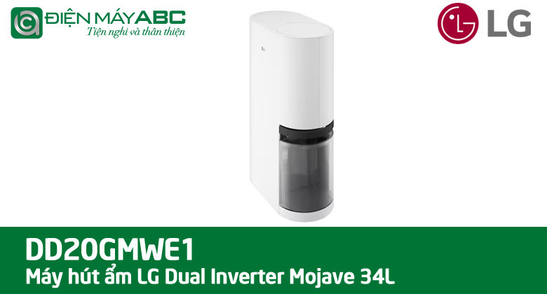 Máy hút ẩm LG dual inverter 34L giá bao nhiêu tiền?