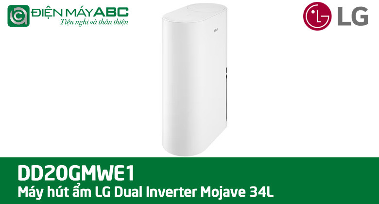 Máy hút ẩm LG dual inverter 34L giá bao nhiêu tiền?