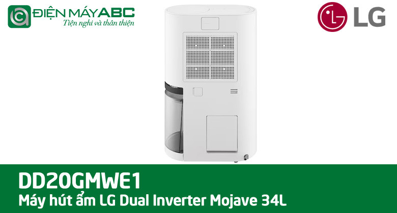 Máy hút ẩm LG dual inverter 34L giá bao nhiêu tiền?