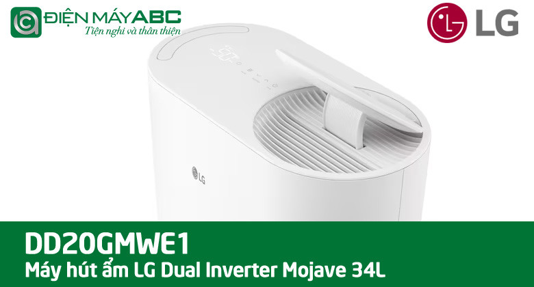 Máy hút ẩm LG dual inverter 34L giá bao nhiêu tiền?