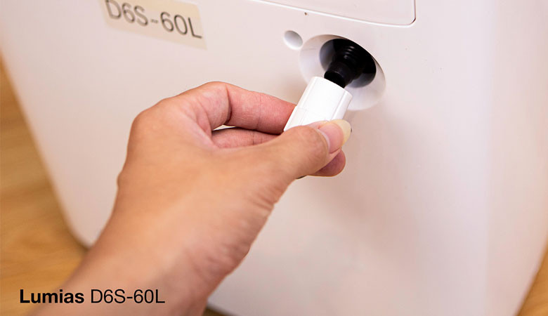 Máy hút ẩm kiêm lọc không khí 60L Lumias D6S-60L