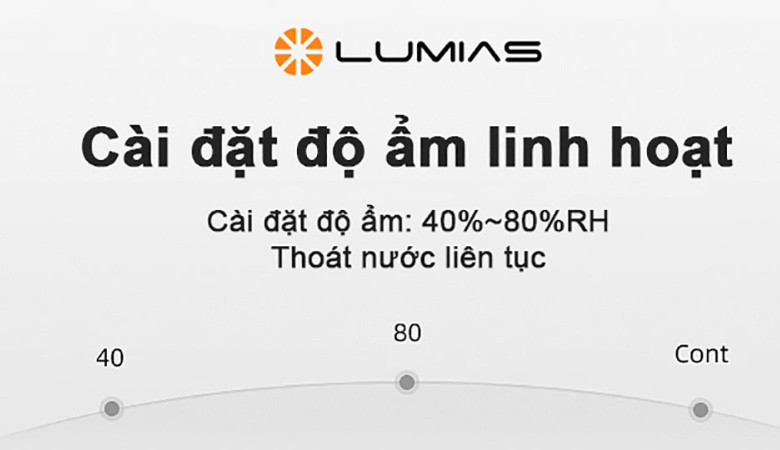 Máy hút ẩm Lumias LMD-20L