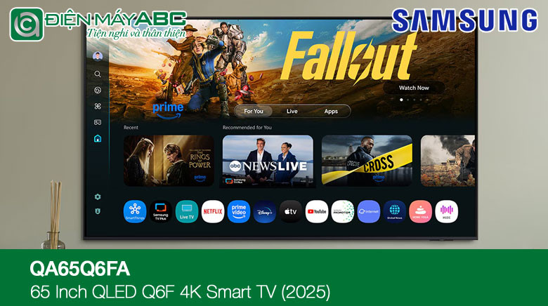 QA65Q6FA tivi Samsung 65 inch 2025 giá bao nhiêu tháng 11 năm 2025?