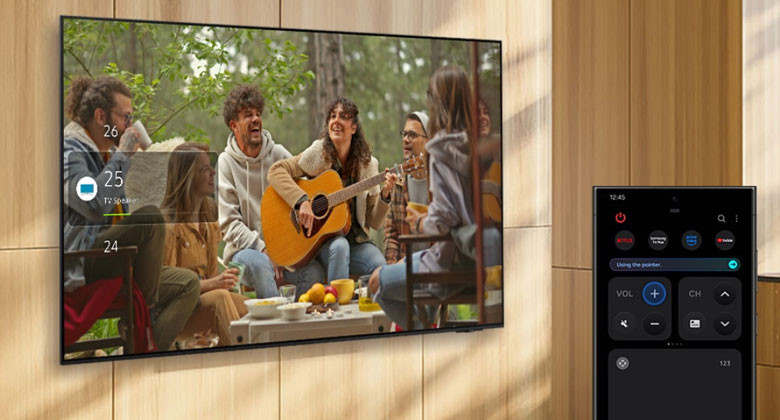 Samsung 55U8550 - Chế độ Quick Remote