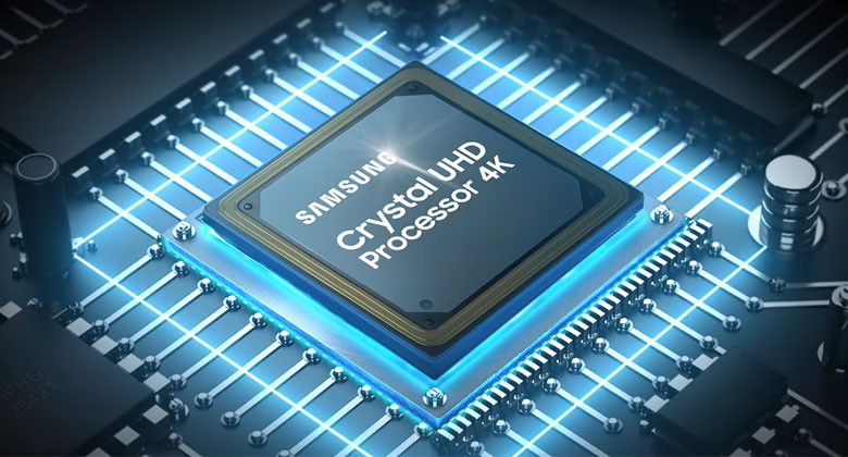 Smart Tivi Samsung 4K 55 inch UA55U8550F - Bộ xử lý hình ảnh Crystal 4K