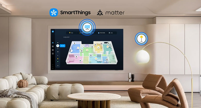 Tivi Samsung 65U8550 - Ứng dụng SmartThings