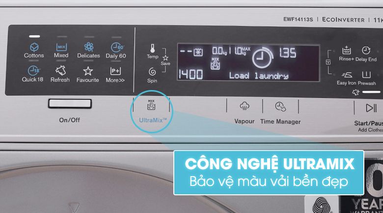 máy giặt Electrolux EWF14113S