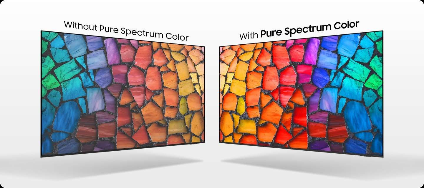 Tivi Samsung 4K UA65M77H - Pure Spectrum Color - tái hiện 1 tỷ sắc màu thuần khiết