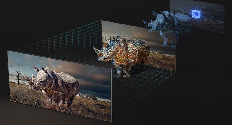 TV Samsung 75 inch - Công nghệ Real Depth Enhancer