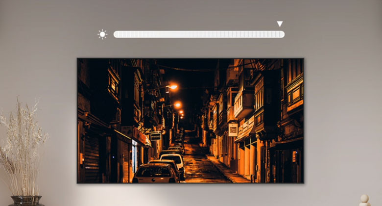 Tivi Samsung 75 inch giá rẻ - Công nghệ HDR Brightness Optimizer