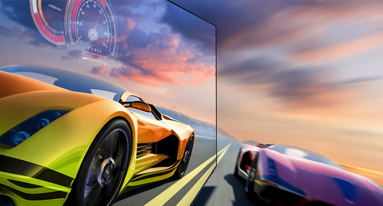 Tivi 75 inch Samsung - Tần số quét lên đến 144HZ